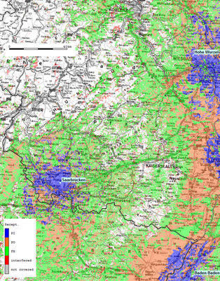 DVB-T2 Coverage Result